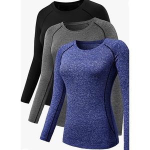 Three Pack Compression Shirts